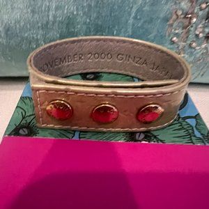 Louis Vuitton Authentic Vernis Gold Monogram Bracelet Limited